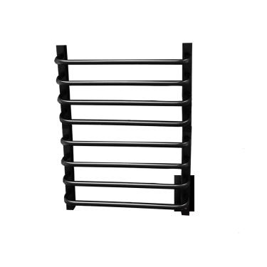 Imagem de Toalheiro Termico Grande Preto 110V Fio Oculto Direito