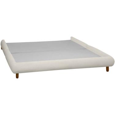 Imagem de Base Cama Box Queen Size 173cm Orgânica Napoli Bouclê