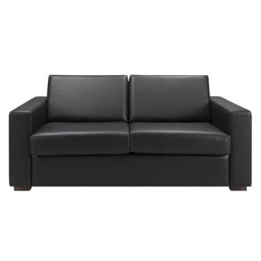 Imagem de Sofá-Cama 3 Lugares Casal Herval Elastic, Corano Preto, 185 cm