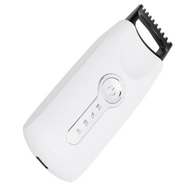 Imagem de Zhjvihx Caminhão de Cílios Aquecidos, Cílios Aquecidos Curler Recarregados para Mulheres para Casa (Branco)