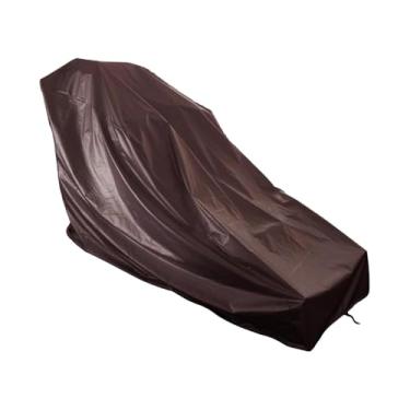 Imagem de simhoa Capa para esteira, abrigo à prova de vento, tecido oxford, capa para máquina de corrida, capa de armazenamento para máquina de corrida para treino, 180cmx75cmx140cm