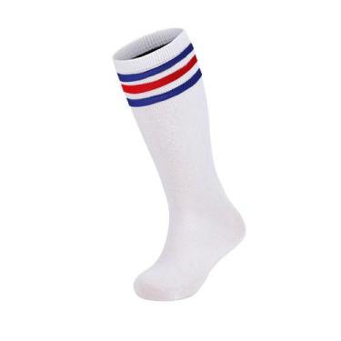 Imagem de Meias American Trends até o joelho, uniforme esportivo para crianças, 