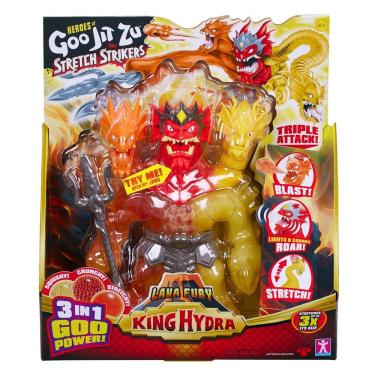 Imagem de Boneco Rei Hydra Fúria De Lava 3 Em 1 Luz E Som - Goo Jit Zu