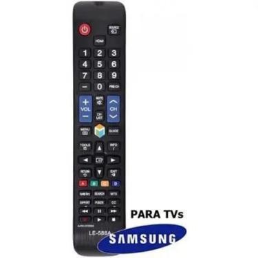 Imagem de Super Controle Para Tv Samsung Com Tecla Smart Hub E Futebol - LELONG