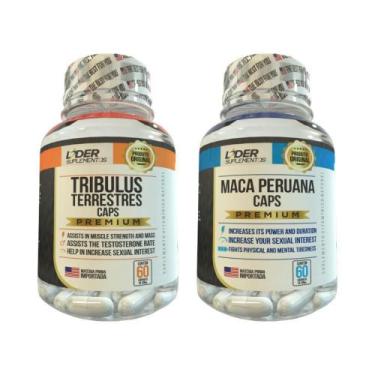 Imagem de Tribulus Terrestres 60 caps + Maca Peruana 60 caps - 2 potes - Flora v