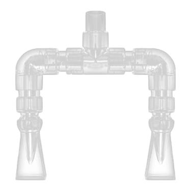 Imagem de Bothyi Kit de retorno para encanamento de aquário Acessórios para aquário de acrílico Bicos de saída para melhorar a circulação de água Encaixe para tubo de, Diâmetro Interno 16