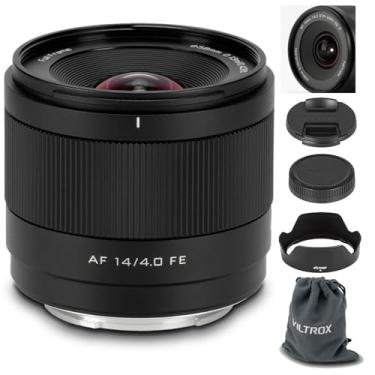 Imagem de VILTROX 14mm F4.0 FE-Mount para Sony, Lente Prime Ultra-Wide Full Frame com Foco Automático para Sony E-Mount Câmeras A7SIII A7II A7RIII A7IV A7RIV A9 A1 FX3 A7RV ZVE1 A7CR A7CII A9III