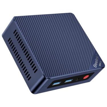 Imagem de Beelink Processador N5105 (até 2,9 GHz), Mini PC U59 Pro, Windows 11 Mini computador desktop, 16 GB DDR4 + 500 GB SSD, suporta 4K Dual HDMI/Type-C, Dual WiFi, BT4.0 computadores pequenos