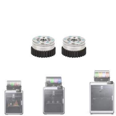 Imagem de Kit de equipamento de extrusão Creality K2/K2 Pro/K2 Plus – Peça de reposição original para impressora 3D (16 × 16 × 9, pacote com 2)