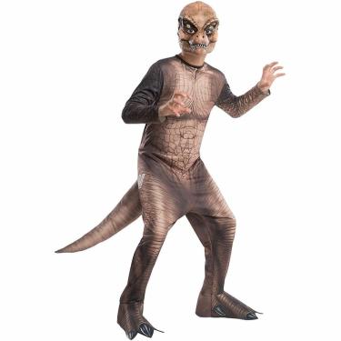 Imagem de Jurassic World Dinossauro T-Rex tamanho M 8-10 Meninos Traje
