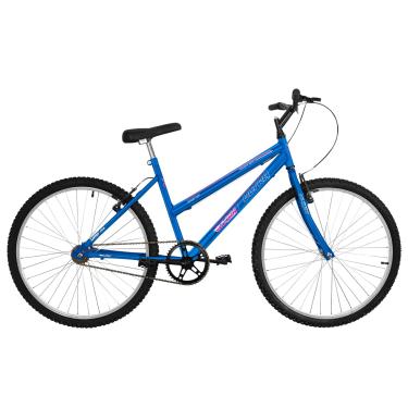 Imagem de Bicicleta de Passeio Ultra Bikes Esporte Chrome Line Aro 26 Reforçada Freio V-Brake Sem Marcha Blue Azul