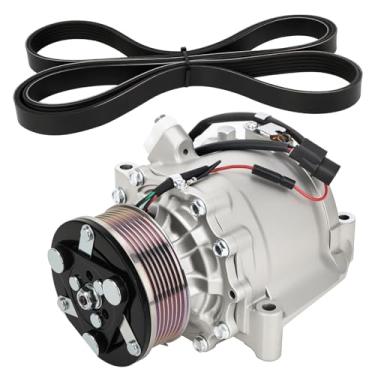 Imagem de Compressor AC com embreagem para Honda Civic 1.8L 2006-2011 - Substituição direta para OEM 38800-RNB-A02, 38800RNAA010M2, 38800RNAA01, 38810RRBA01, CO4918AC - Unidade de ar condicionado confiável