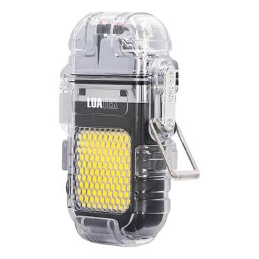 Imagem de Isqueiro Plasma Recarregável Usb-c A Prova D`água E Lanterna