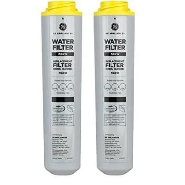 Imagem de Cartucho de filtro de água GE FQK1K para geladeira (pacote com 2)