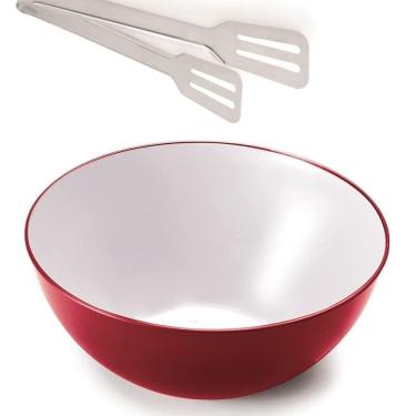 Imagem de Saladeira De 4 Litros Com Pegador Em Inox