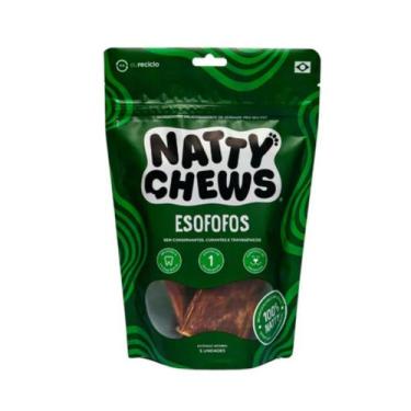 Imagem de Petisco natural esofago bovino para cães natty (esofofo) - Natty Chews