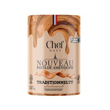 Imagem de Pasta de amendoim Nouveau Com Whey Protein 1.005kg Chef Whey, Amendoim