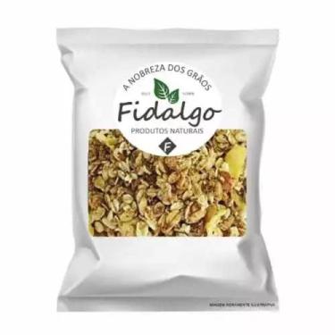 Imagem de Granola Premium Zero açúcar Com Laudo De Qualidade 1Kg 500g - Fidalgo 