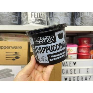 Imagem de Caixa Redondinha Tupperware Cappuccino Pop Box 500 ml