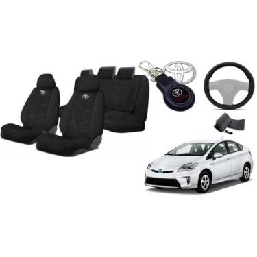Imagem de Capas Bancos Prius 2010-21 + Volante + Chaveiro - Iron Tech
