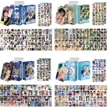 Imagem de MeiYiYou - 308 peças Stray Kids Photocards + Adesivos à prova d'água, Roxo, Estilo de Desenho Animado, Decoração para Livros, Caixas de Papelaria, Scooters, Computadores e Mala