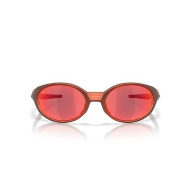 Imagem de Oakley Óculos de sol masculino OO9438 Eyejacket Redux Retangular Polarizado, Laranja Fogo/Prizm Trail Torch, 58 mm, Lanterna de trilha laranja fogo/Prizm, 58 mm