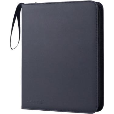 Imagem de Encadernador de cartas Jravkfi, 9 bolsos com 40 mangas para 720 cartas