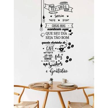 Imagem de Adesivo De Parede Frase Sonhos E Gratidão