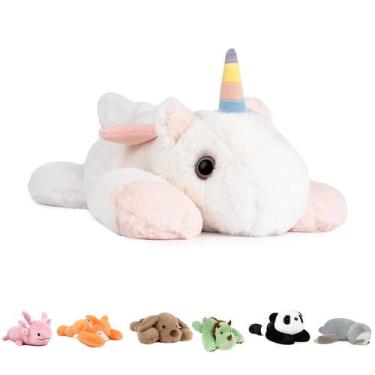 Imagem de Bicho de pelúcia pesado NiuniuDaddy Unicorn 1,5 kg de pelúcia - Niuniu