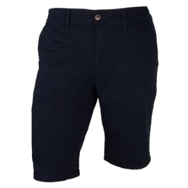 Imagem de Bermuda Sarja Masculina Ogochi Essencial Color Preta - 00352-Masculino