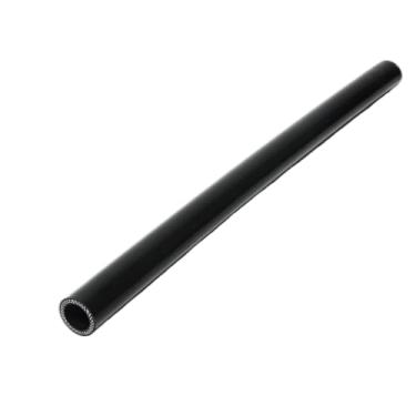 Imagem de I33T Tubo de silicone automotivo, ID 1-3/16" (30 mm) mangueira de silicone acoplador reto, mangueira universal de refrigeração de radiador de alta temperatura de 3 camadas 1,6FT (0,5 m) (preto)