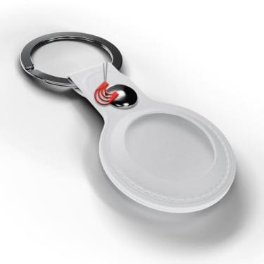 Imagem de Chaveiro de Fixação para Faaftag Faaftech Tag Rastreador Gps Localizador (Branco)