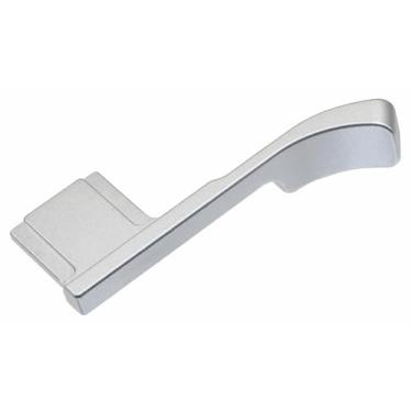 Imagem de HITHUT Aderência de polegar Hot Shoe para acessórios de câmera Fujifilm X-E3 prata