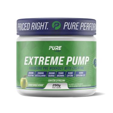 Imagem de Pré Treino Extreme Pump 250g Maçã Verde Pure Athletic-Unissex