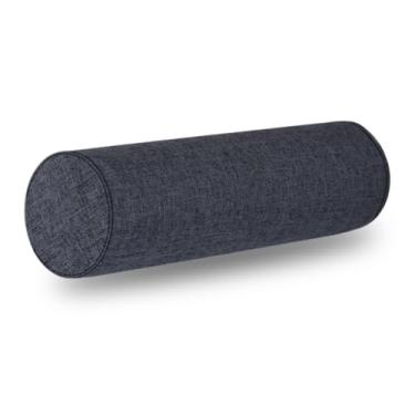 Imagem de Almofada cilíndrica de espuma viscoelástica – Almofada cervical ergonômica para suporte de pescoço/pernas/costas, reforço decorativo para sofá/cama, rolo de pescoço cervical, almofada de espuma