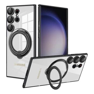 Imagem de Capa Capinha Proteção Para Samsung Magsafe Co Preto S23 Ultr