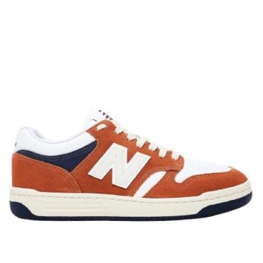 Imagem de Tênis New Balance 480 Low Unissex Ferrugem, 40
