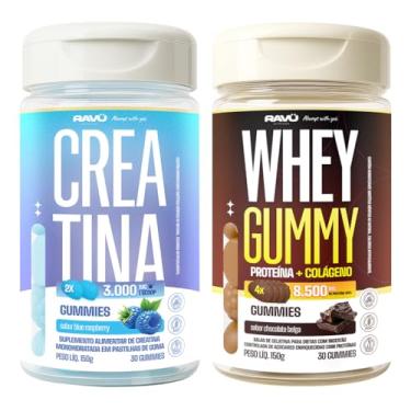 Imagem de Whey Protein + Creatina em Gomas, Suplemento para Força e Performance, Formato Gummy - Ravu Nutrition