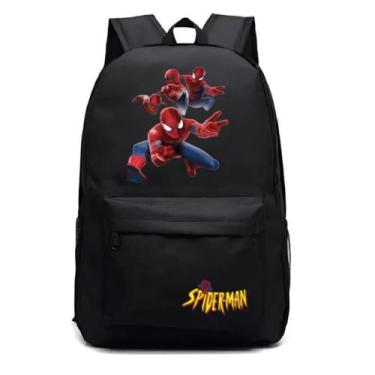 Imagem de Mochila Bolsa Unissex Escolar Resistente Alça Reforçada Moderna Faculd