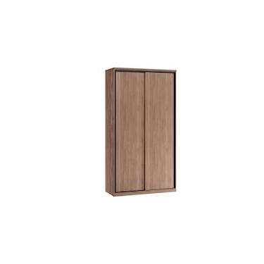 Imagem de Guarda-Roupa Modulado Solteiro Santos Andirá Toledo 2 Portas de Correr 3 Gavetas Internas 6 Prateleiras MDF Wood