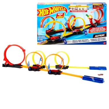 Imagem de Hot Wheels Action Pista de Brinquedo Competição Super Loop para crianças a partir de 4 anos