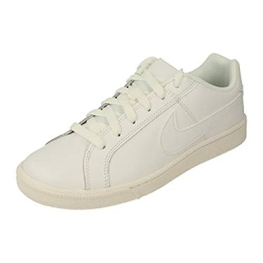 Imagem de NIKE Tênis de basquete feminino Court Borough Low, Branco creme, 38