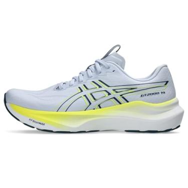 Imagem de ASICS Tênis de corrida masculino GT-2000 14, Azul desbotado/azul-petróleo, 37