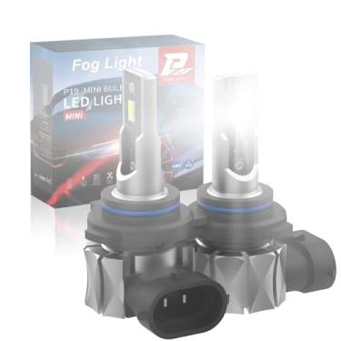 Imagem de Lâmpadas LED de neblina H10 9145 9140, faróis de neblina H10, branco 6000K, ajuste direto Plug and Play 1:1, 300% mais brilhante, à prova d'água IP68, pacote com 2