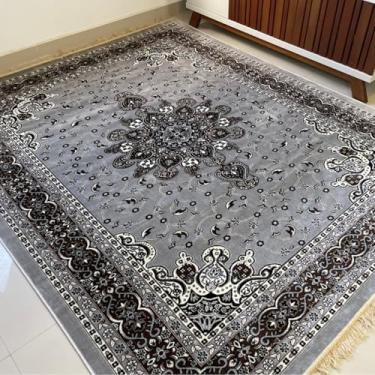 Imagem de Tapete Sala Persa Belga Turco Luxo 2,00x2,50 M Importado Clássico Franja (Modelo 5)