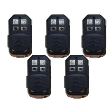 Imagem de Kit com 5 Controle Para Porta de Enrolar Garen Ga1001n Frequência 433mhz
