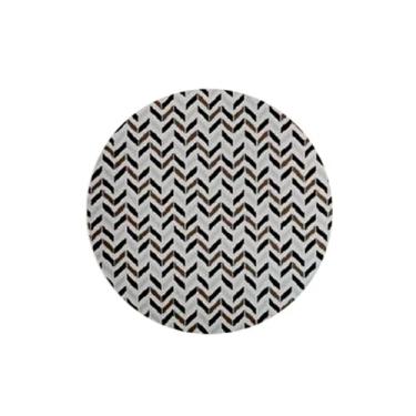 Imagem de Papel de Parede Adesivo em PVC, Estampa Zig Zag, 5 Metros x 45cm, Lavável, Decorativo para Casa, Polipropileno de Vinil, Fácil Aplicação