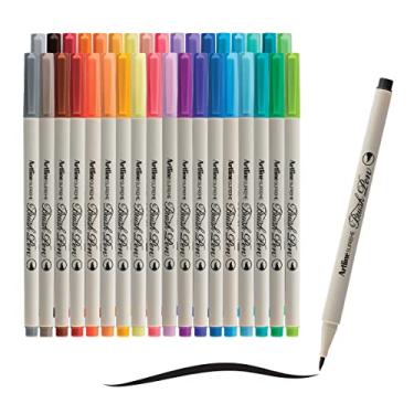 Imagem de Artline Canetas de aquarela SUPREME EPFS-F, marcadores coloridos à base de água com ponta flexível, perfeitas para desenho e caligrafia, multicoloridas - 1 unidade, pacote com 36