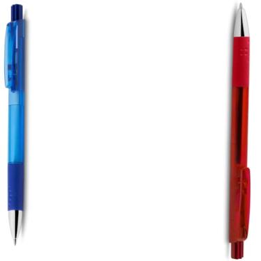 Imagem de Bobbie Goody Caneta Artística com Ponta Dupla, Múltiplas Cores, Material Plástico, 81 Unidades, Para Colorir, Ambidestro, Corpo Cilíndrico, A Partir De 3 Anos (Azul e Vermelho)