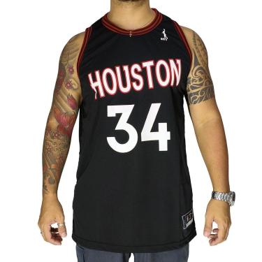 Imagem de Regata Basquete M10 Vintage Houston Cor:;Tamanho:GG-Masculino